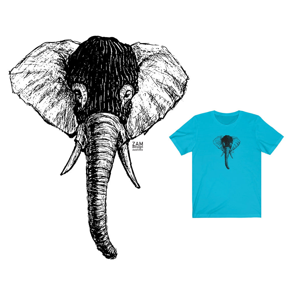 elephant t shirt design